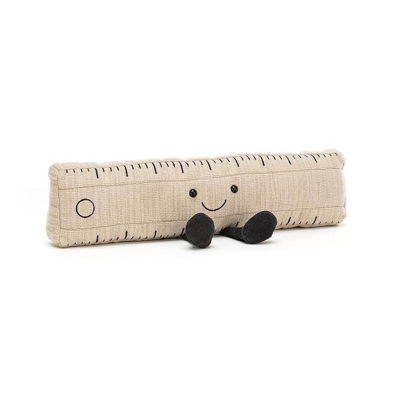 Jellycat Smart stationery ruler soft toy