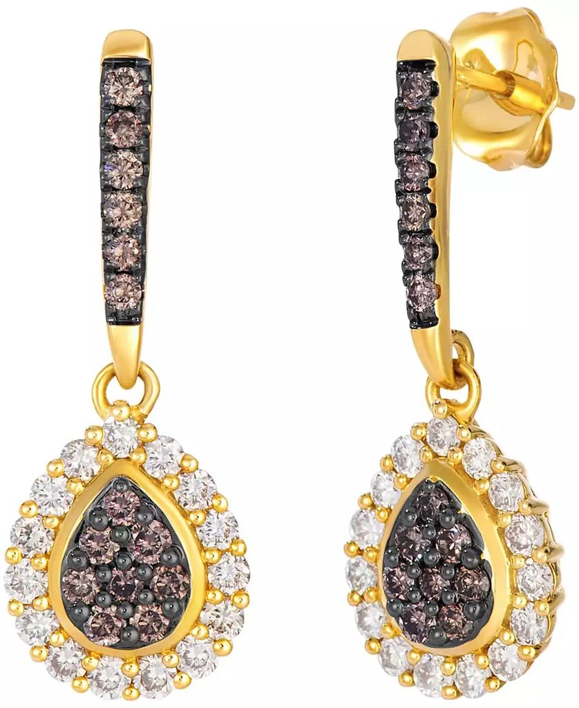 Le Vian Chocolate Diamond
Nude Diamond Drop Earrings in 14k Honey Gold