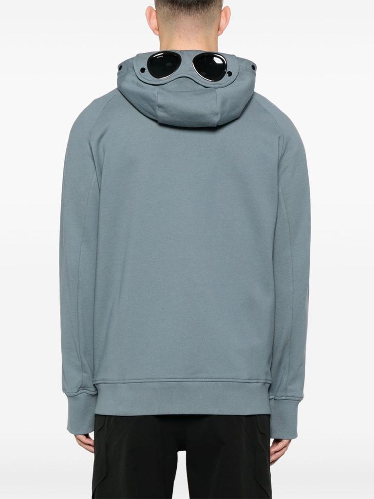 トップス C.P. COMPANY Goggle Zipped Hooded Sweat Shop C.P. COMPANY - Goggle Zipped Hooded Sweatshirt on Sale