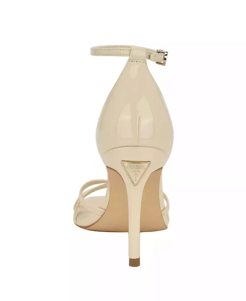 GUESS Women's Spring Strappy Knot Stiletto Sandals 4