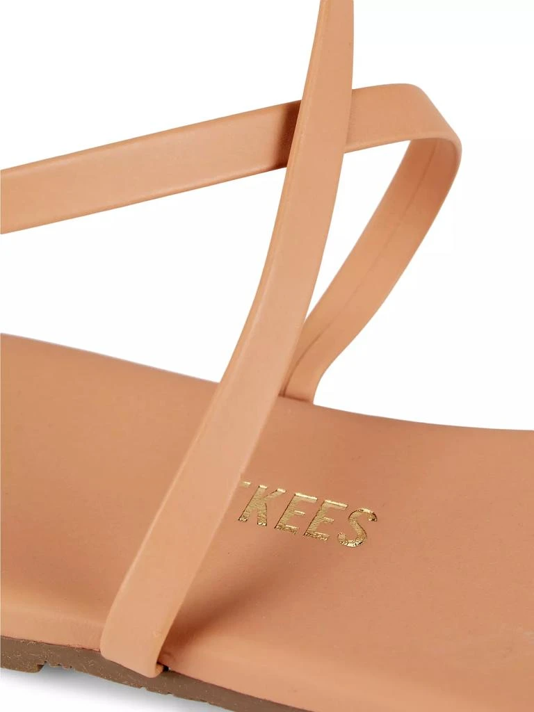 Tkees Phoebe Leather Ankle-Strap Sandals 6