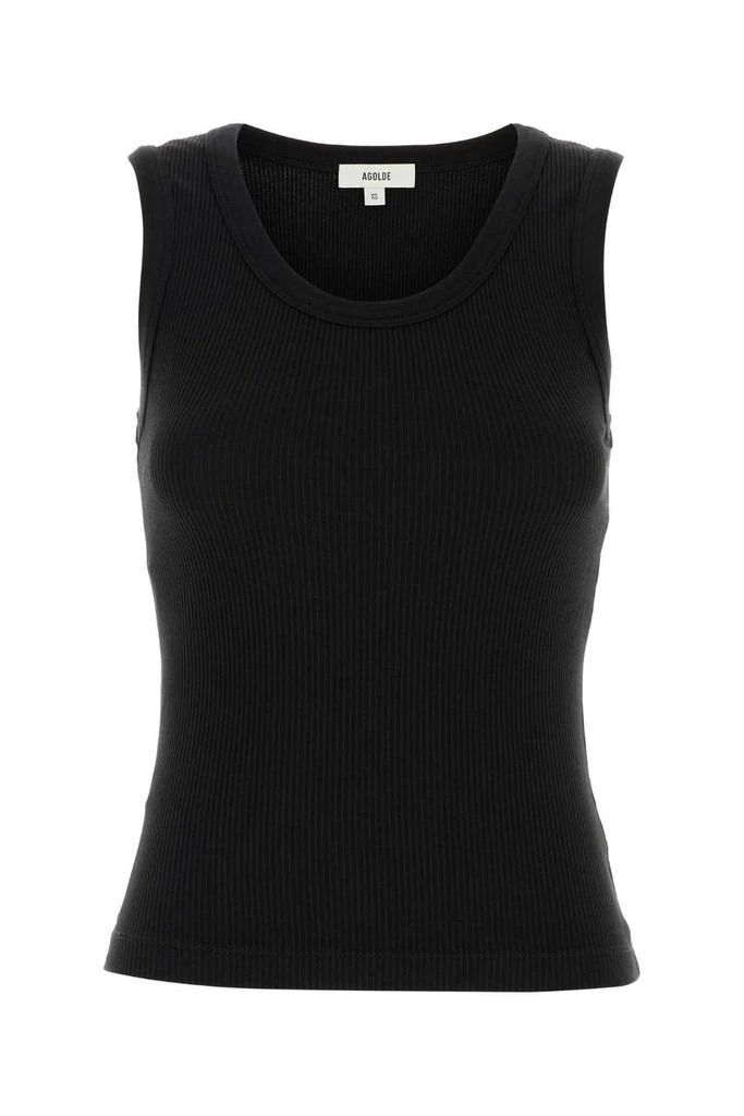 AGOLDE AGOLDE Poppy Sleeveless Ribbed Tank Top 1