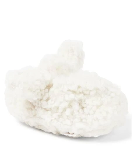 Bonpoint Baby Gift faux shearling slippers 2