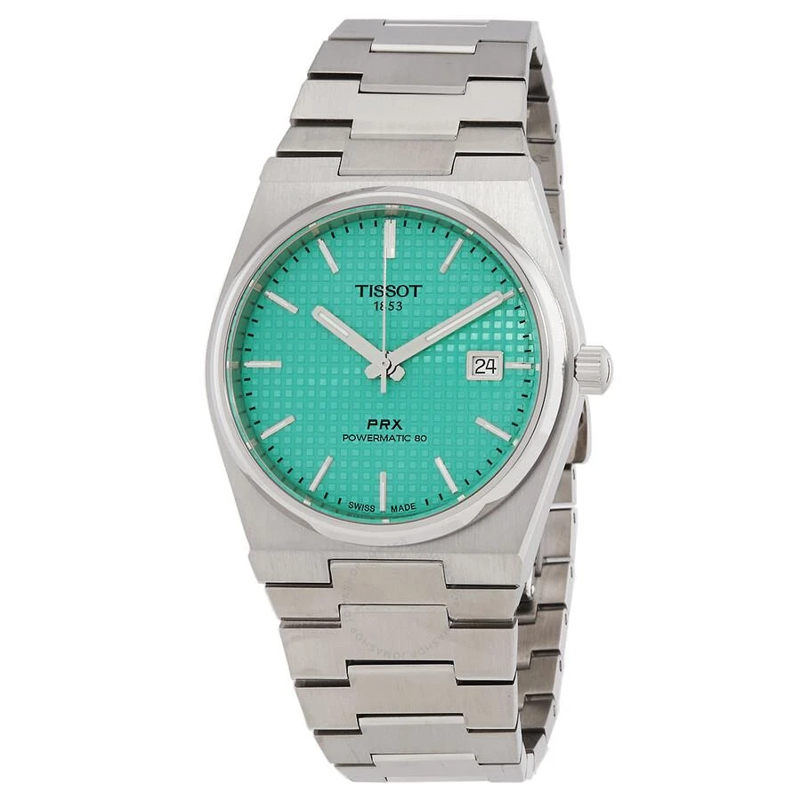 Tissot T-Classic Automatic Green Dial Men's Watch T1374071109101 1