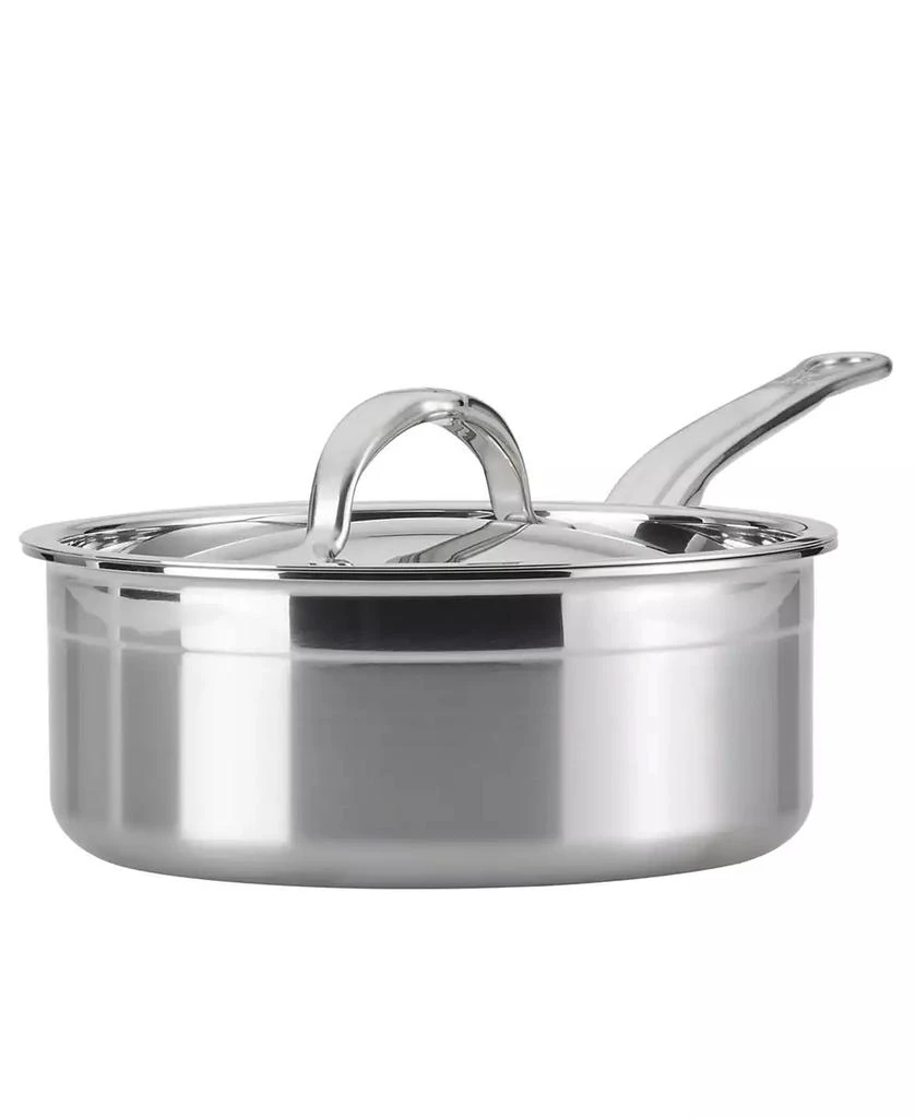 Hestan ProBond® Clad Stainless Steel 2-Quart Covered Saucepan 1
