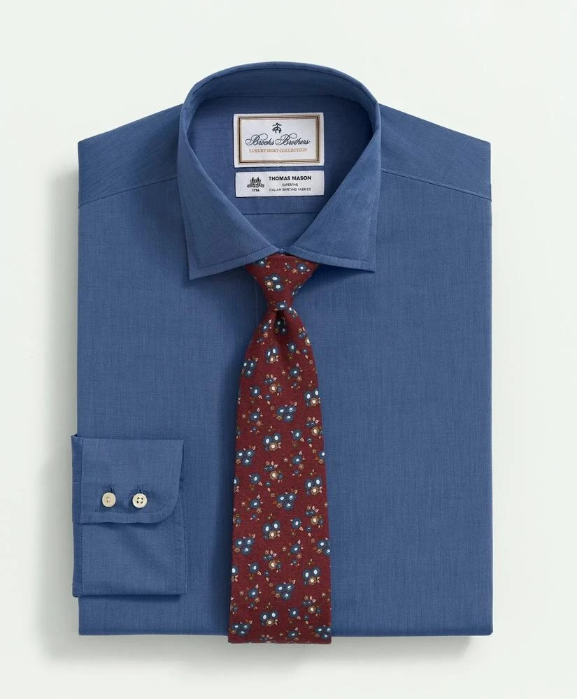 Brooks Brothers Brooks Brothers X Thomas Mason® Cotton Poplin English Collar Dress Shirt 1
