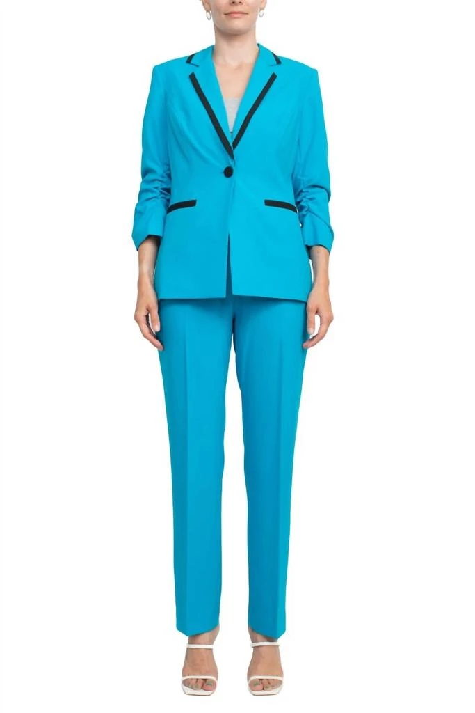 John Meyer Collection John Meyer Collection - Notched Collar Crepe Suit Set