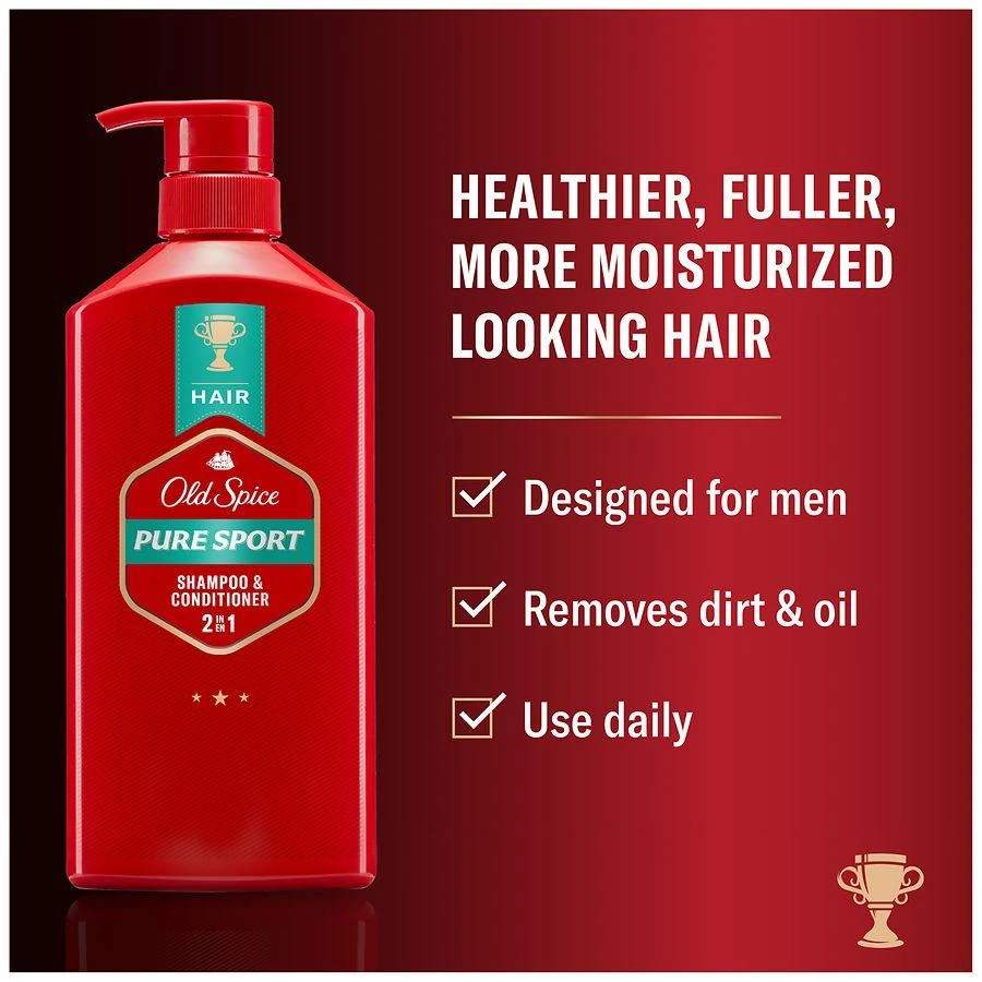 Old Spice Shampoo and Conditioner for Men Fresh Lemon-Lime 2