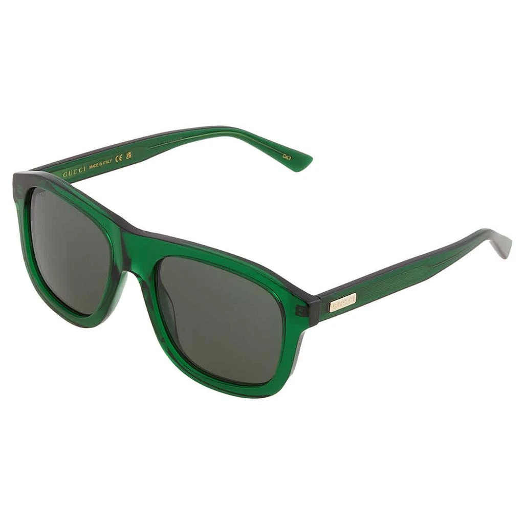 Gucci Green Square Men's Sunglasses GG1316S 004 54 3