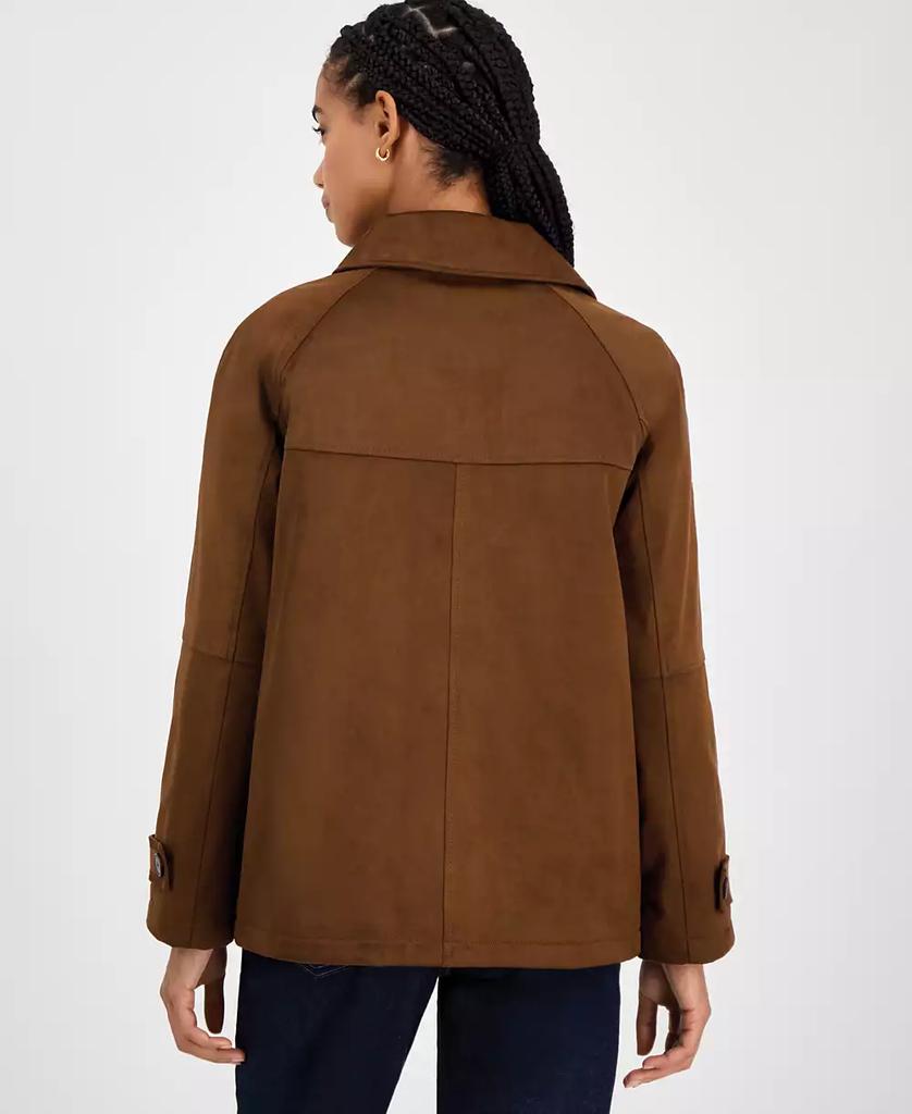 ジャケット・アウター MICHAEL KORS Clonmel Suede Jacket Michael Kors Men's Suede Racer Jacket, Created for Macy's - Macy's