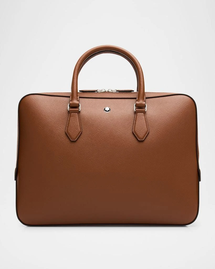 MontBlanc Men
s Sartorial Leather Briefcase