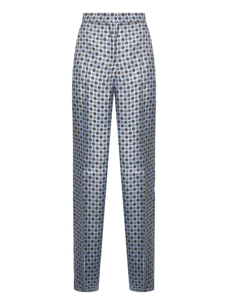 Max Mara Clay-coloured cotton palazzo pants - Leggings