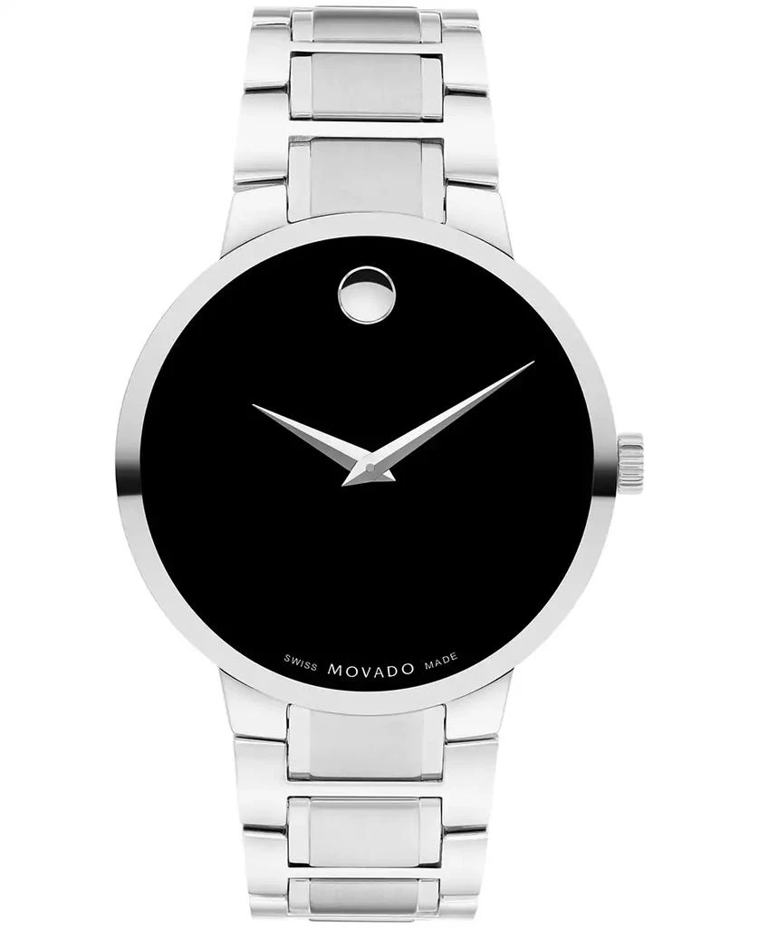 Movado Men's Portfolio Swiss Quartz Stainless Steel Watch 40MM 1