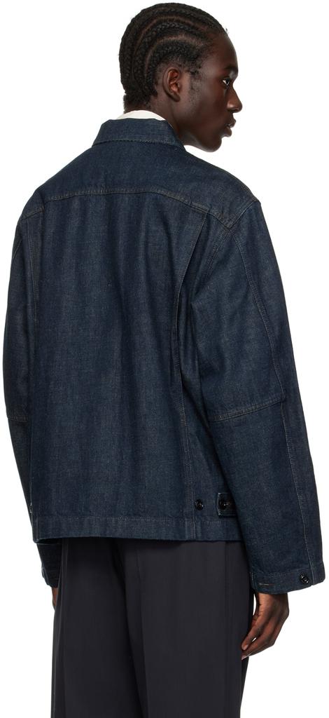 Lemaire Indigo Boxy Denim Jacket - Jackets - Compare Prices