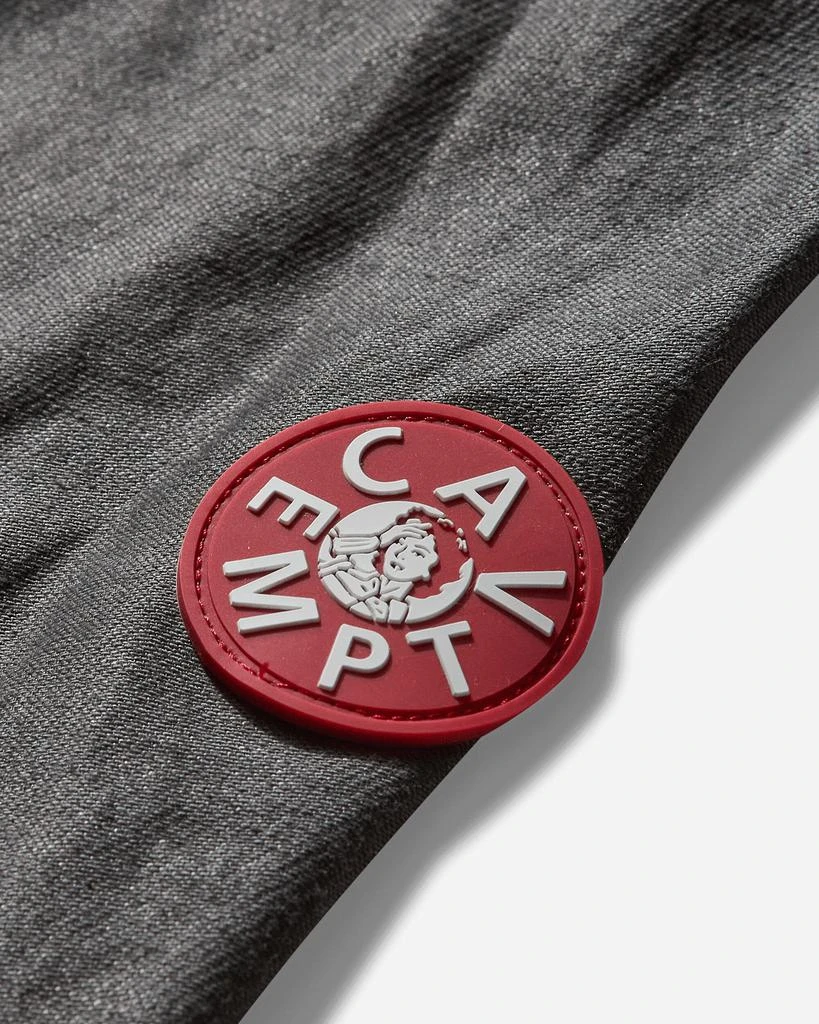 Cav Empt Men's Cotton Linen Casual Shirt Charcoal 4