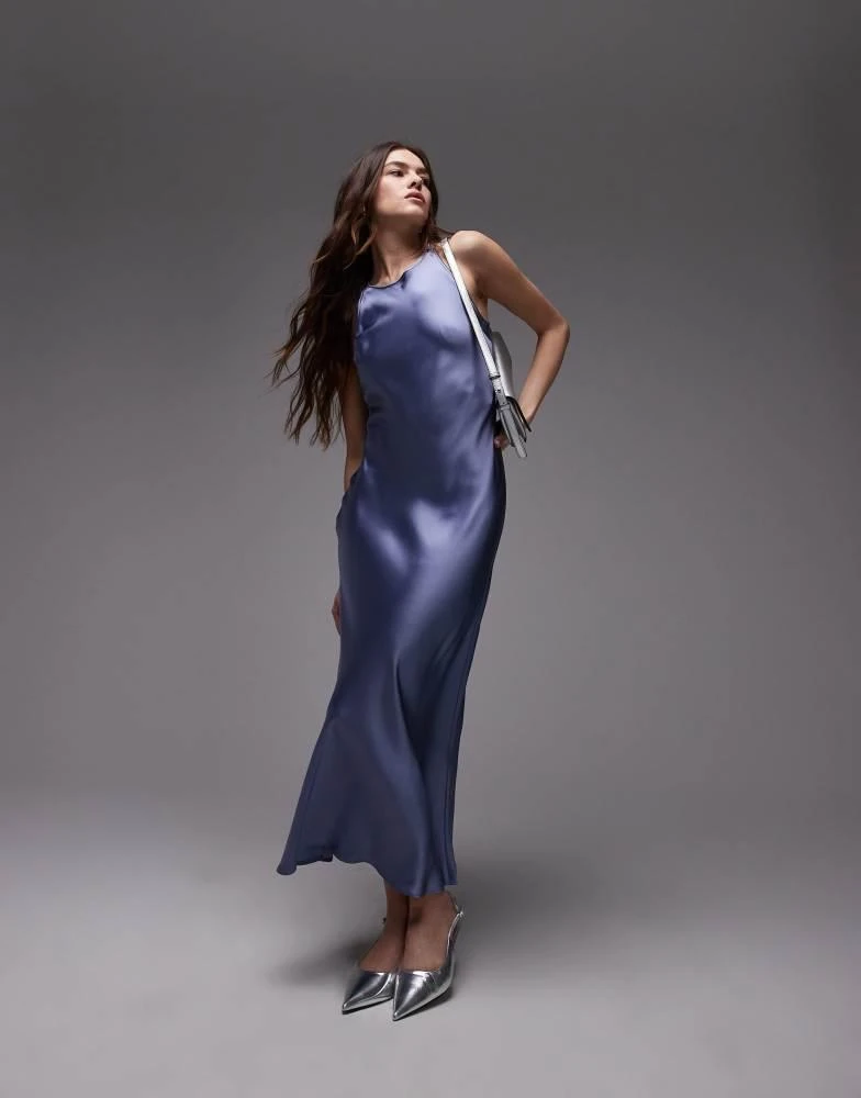 knee length dresses for ladies Bias Cut Dress