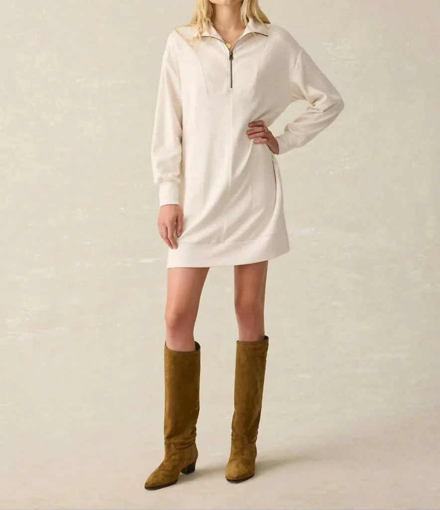 Faherty Faherty - Legend Quarter Zip Dress 1
