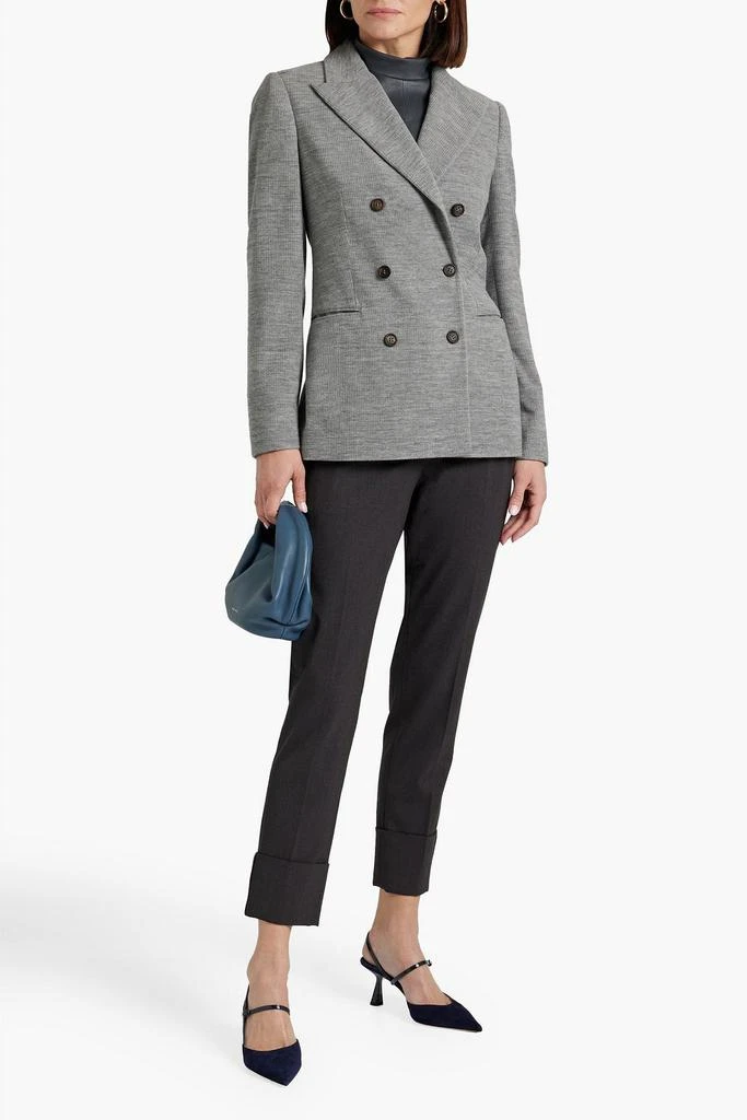 Brunello Cucinelli Double-breasted cashmere-corduroy blazer 2
