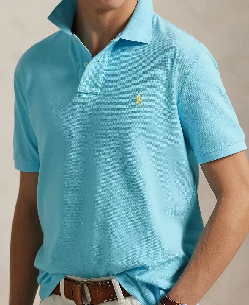 Ralph Lauren Men's Cotton Custom Slim Fit Mesh Polo Shirt 3