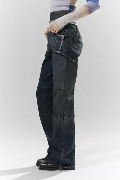 パンツ Jaded London Baggy Denim JADED LONDON Full Graphics Alien&Fire Baggy Denim 総柄
