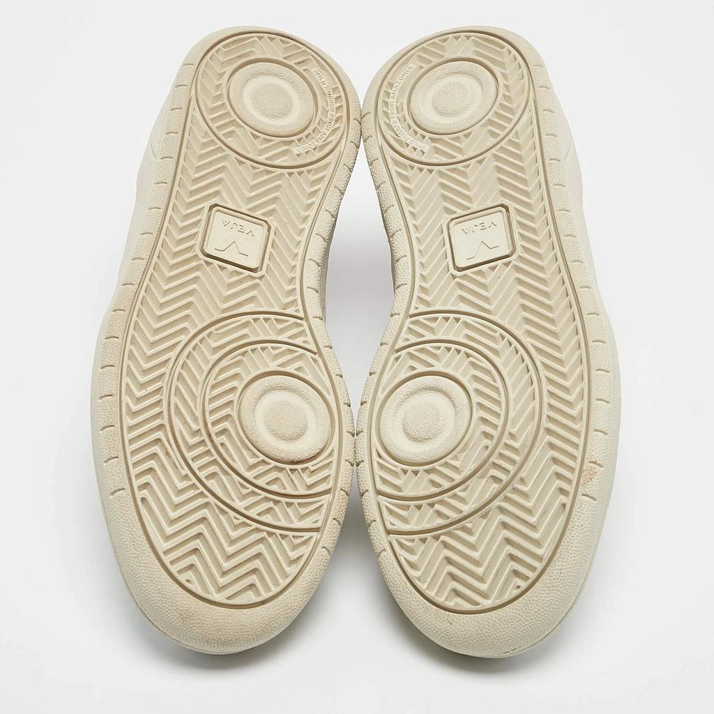 Veja Veja White Leather Lace Up Campo Sneakers Size 38 6