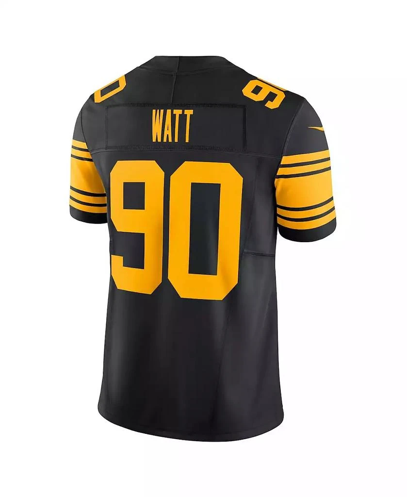 NIKE Men's T.J. Watt Pittsburgh Steelers Vapor F.U.S.E. Limited Alternate 2 Jersey 5
