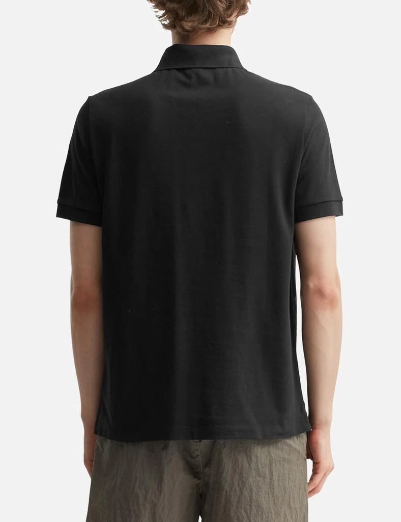 Stone Island Slim-fit Short-sleeve Polo Shirt With Compass Patch 4