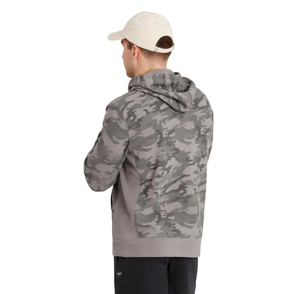 Life is Good® Simply True Positive Ballyard Hoodie In Gray Camo 2