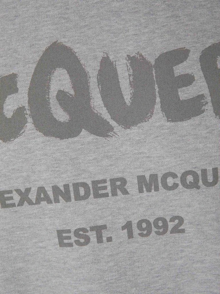 Alexander McQueen Alexander McQueen Logo Printed Crewneck Sweatshirt 3