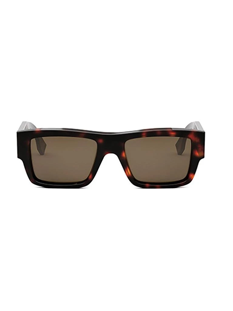 Fendi Fendi Eyewear Rectangular Frame Sunglasses 1
