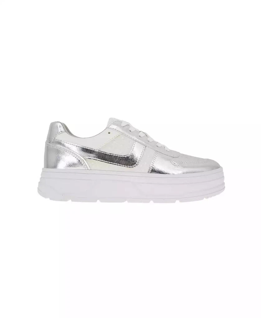 BCBG Women's Katina Lace-Up Platform Sneakers 2