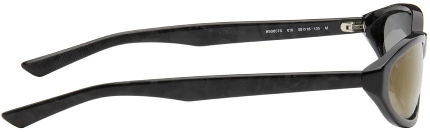 Balenciaga Black Neo Round Sunglasses 2