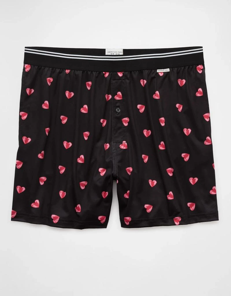 AE AEO Men's Valentine's Day Hearts Ultra Soft Pocket Boxer Short 3