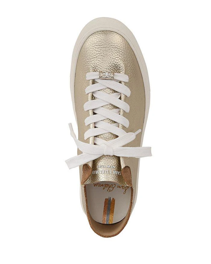 Sam Edelman Women's Poppy Lace Up Low Top Sneakers 8