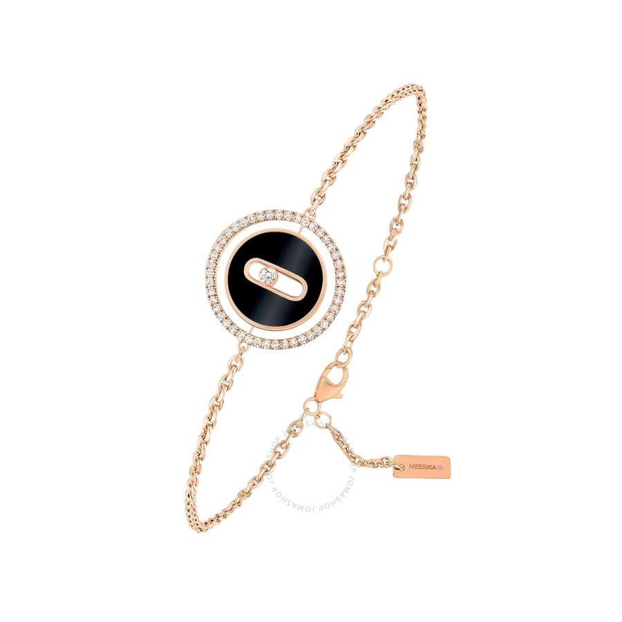 Messika Lucky Move 18k Rose Gold Diamond Bracelet