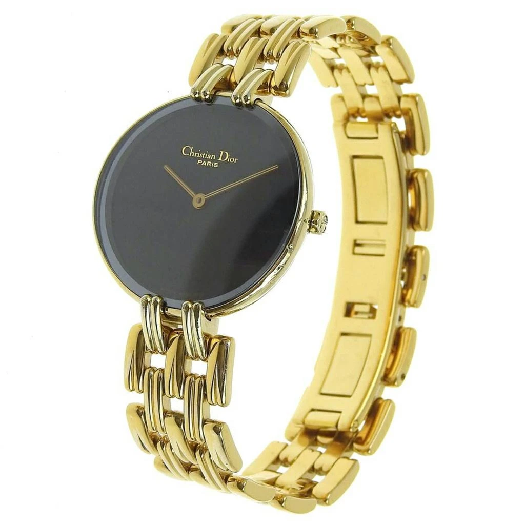 Dior gold Plated Wristwatch (Pre-Owned) 2