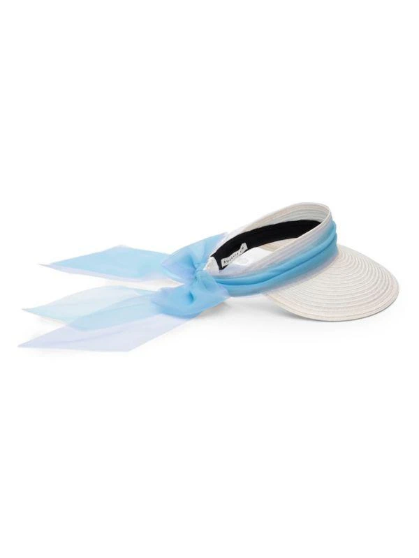 Eugenia Kim Ricky Organza Bow Visor 3