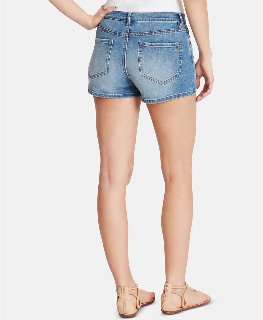 William Rast William Rast - Pop High Rise Ripped Denim Jean Shorts