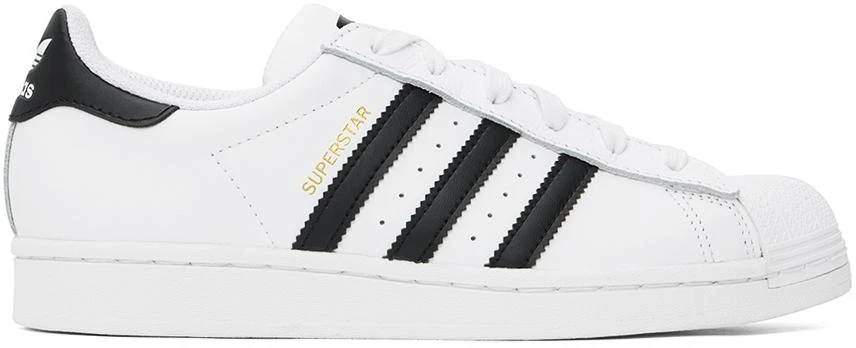 Adidas White Superstar Sneakers 1