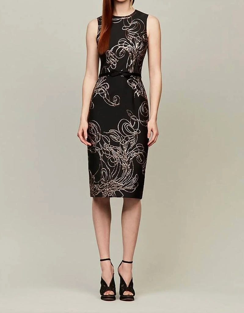 green emerald velvet dress Contrasting Beads Long Black Prom Dress 9274 Black/Rose Gold / XSmall