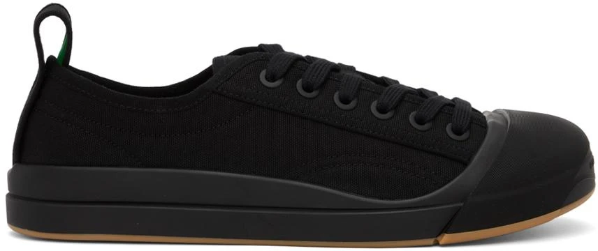 Bottega Veneta Black Vulcan Sneakers 1