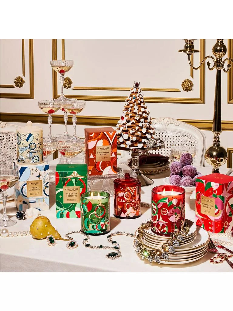 Glasshouse Fragrances Under The Mistletoe Candle 2