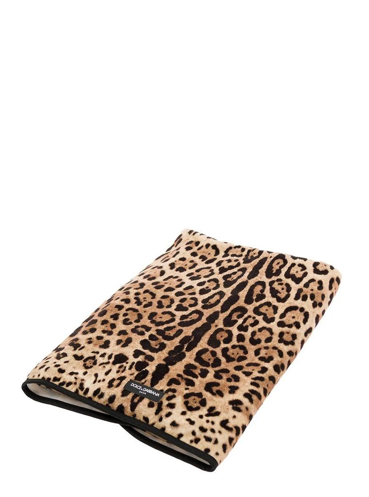 Dolce & Gabbana Dolce & Gabbana Leopard Printed Terry Bath Towel 2