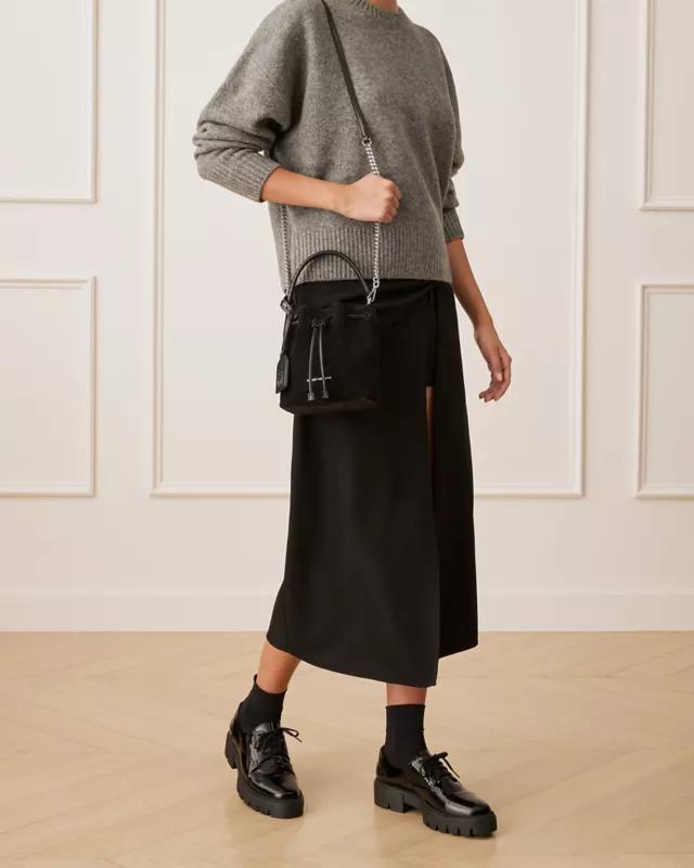 Stuart Weitzman RAE MINI BUCKET BAG