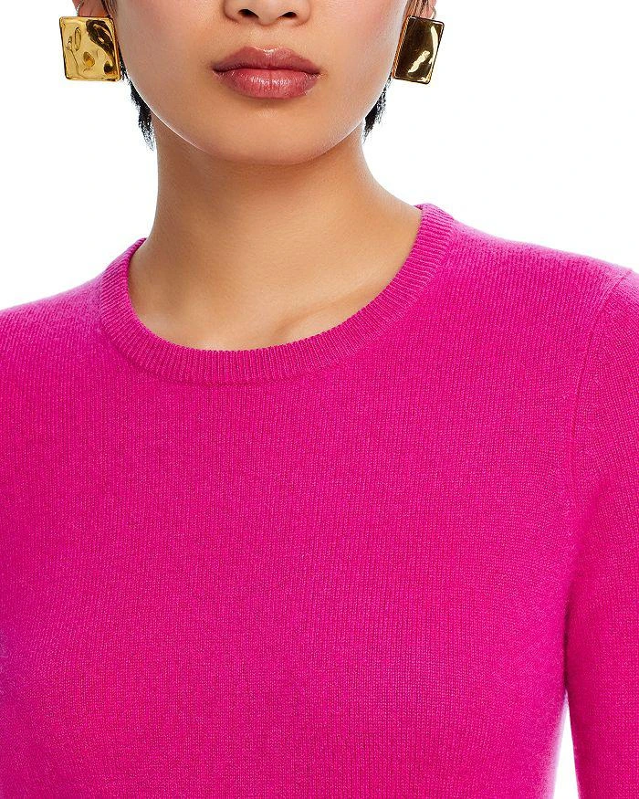 Bloomingdale's C by Bloomingdale's Crewneck Cashmere Sweater - Exclusive 4