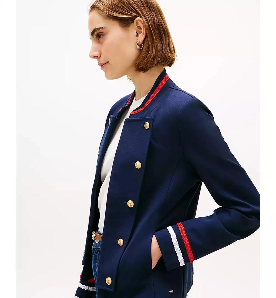 Tommy Hilfiger Women
s Open Band High Collar Jacket 3