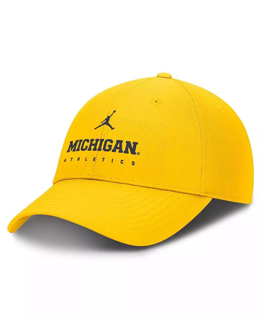 Jordan Men's Maize Michigan Wolverines Club Performance Adjustable Hat