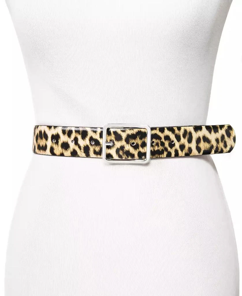 INC International Animal Print Panel Belt, Created for Macy's 4
