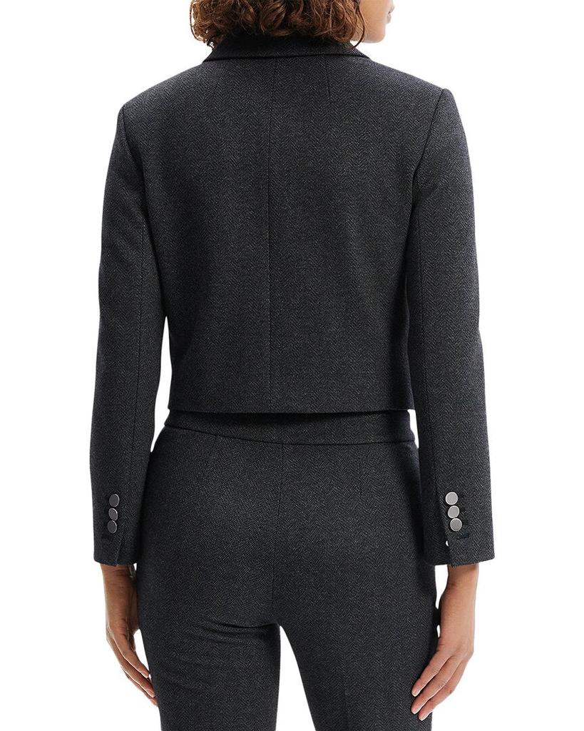 Theory Knit Boxy Crop Jacket
