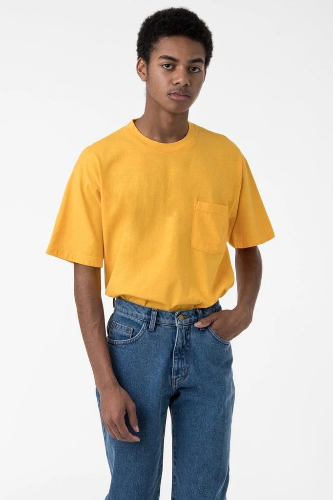 Los Angeles Apparel 1809GD Mix - Short Sleeve Garment Dye Pocket T-Shirt 9